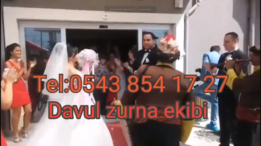 İstanbul Davulcu Zurnacı Kiralama Telefonu
